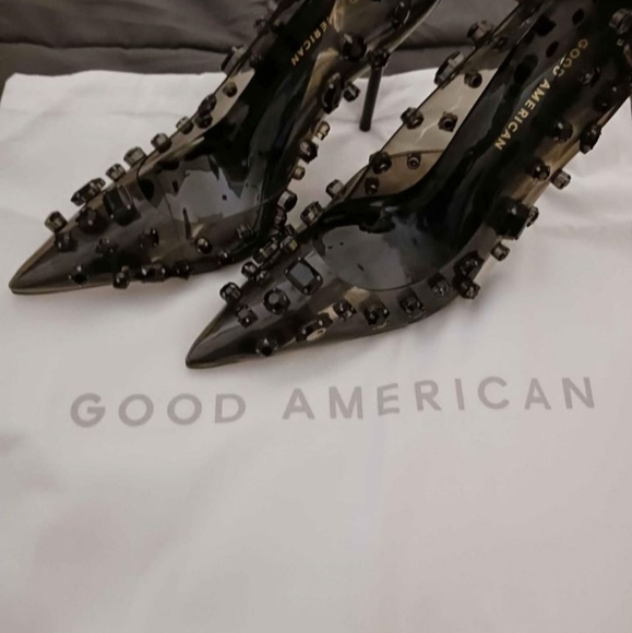 **NIB** Good American Diamonds Forever Heel - Picture 5 of 5